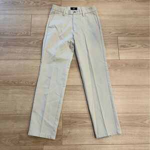 Dockers Men’s Tan Khaki Slim Fit D1 Pleated Pant Size 28x30